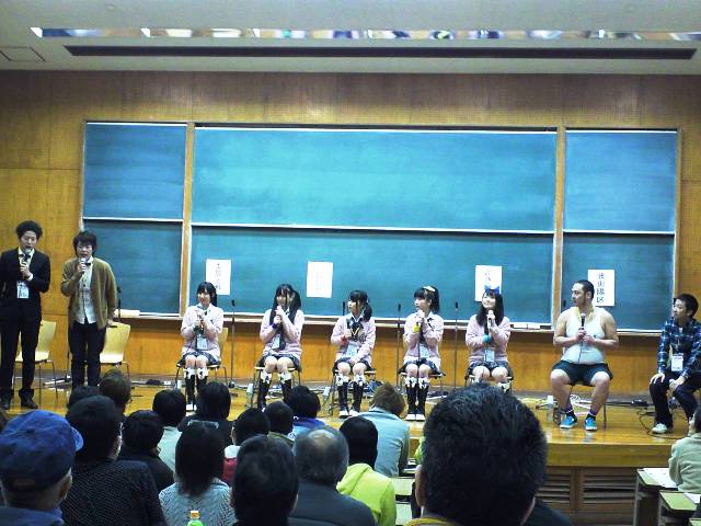 下関文化らく～ざに参加しましたレポート友枝課長