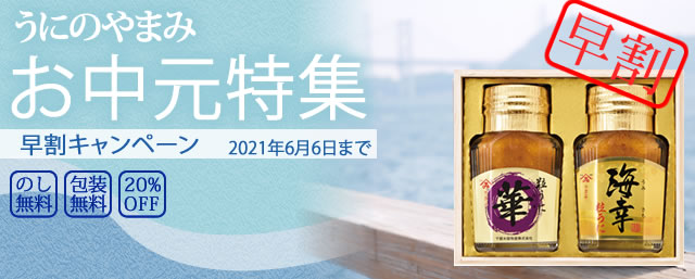 2021御中元早割特集