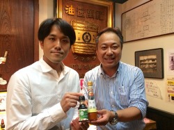 雲丹醤油120万本記念醤油ソムリエに会いに