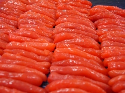 明太子とうにのコラボ