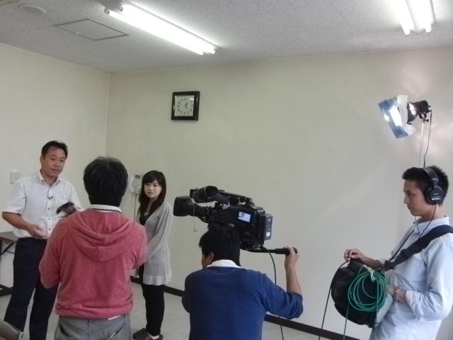 雲丹醤油テレビ取材2