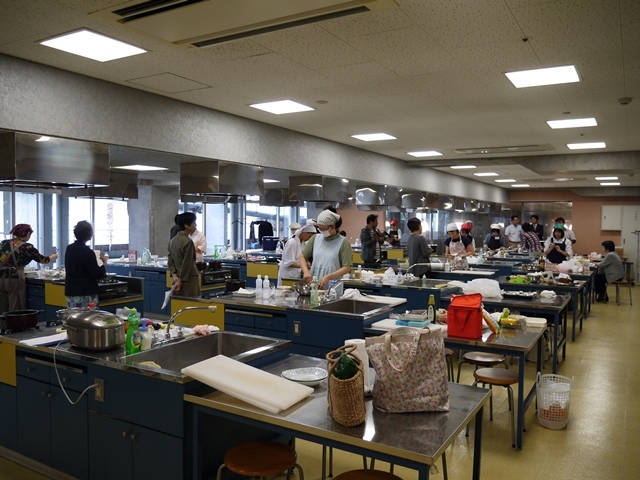 瓶詰うにを使ったレシピコンテスト全景