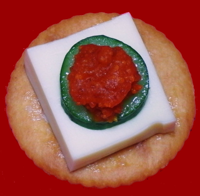 リッツにチーズにきゅうりに数の子辛子めんたいうに