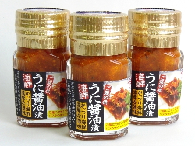 食べる雲丹醤油３本