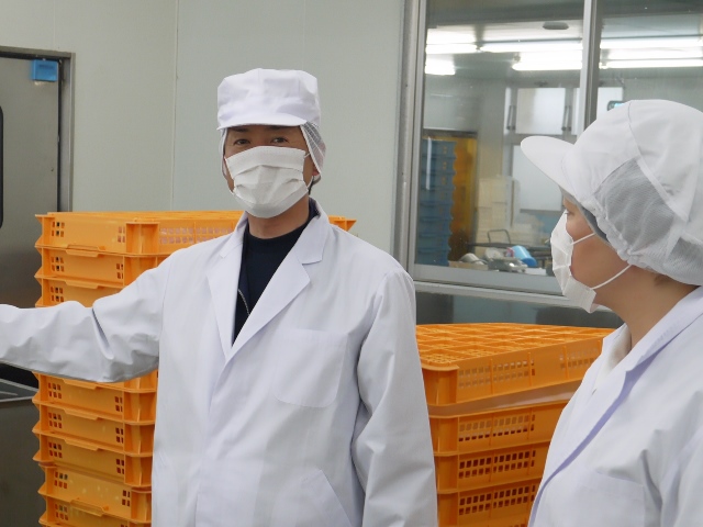 明太子とうにのコラボ