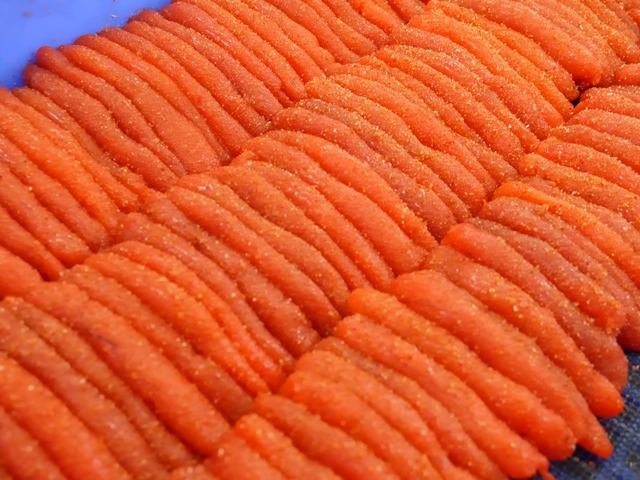 明太子とうにのコラボ